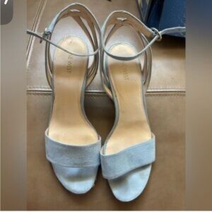 Nine West Light Blue Heels
